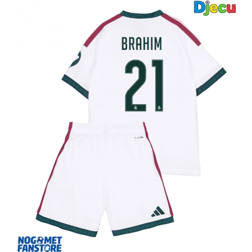Real Madrid Brahim Diaz #21 Domaci Dres za djecu 2026-27 Kratak Rukav (+ Kratke hlače)
